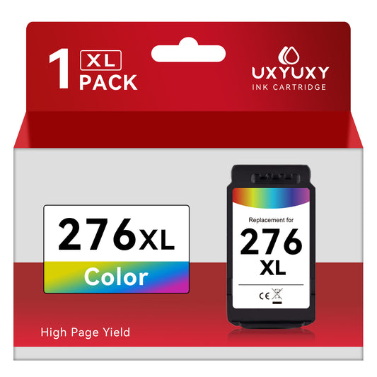 276XL Ink Cartridge for Canon Ink 276 XL CL-276 Tri-color for Canon Pixma TS3522 TR4720 TS3500 TS3520 TR4700 TR4722 Printer (Tri-color,1 Pack)